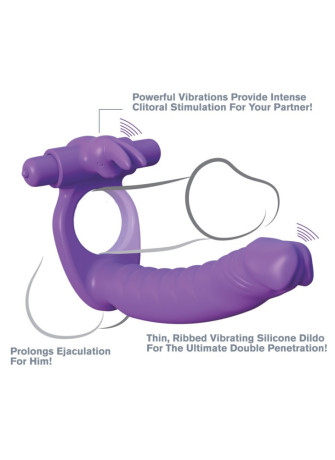 Silicone Double Penetrator Rabbit